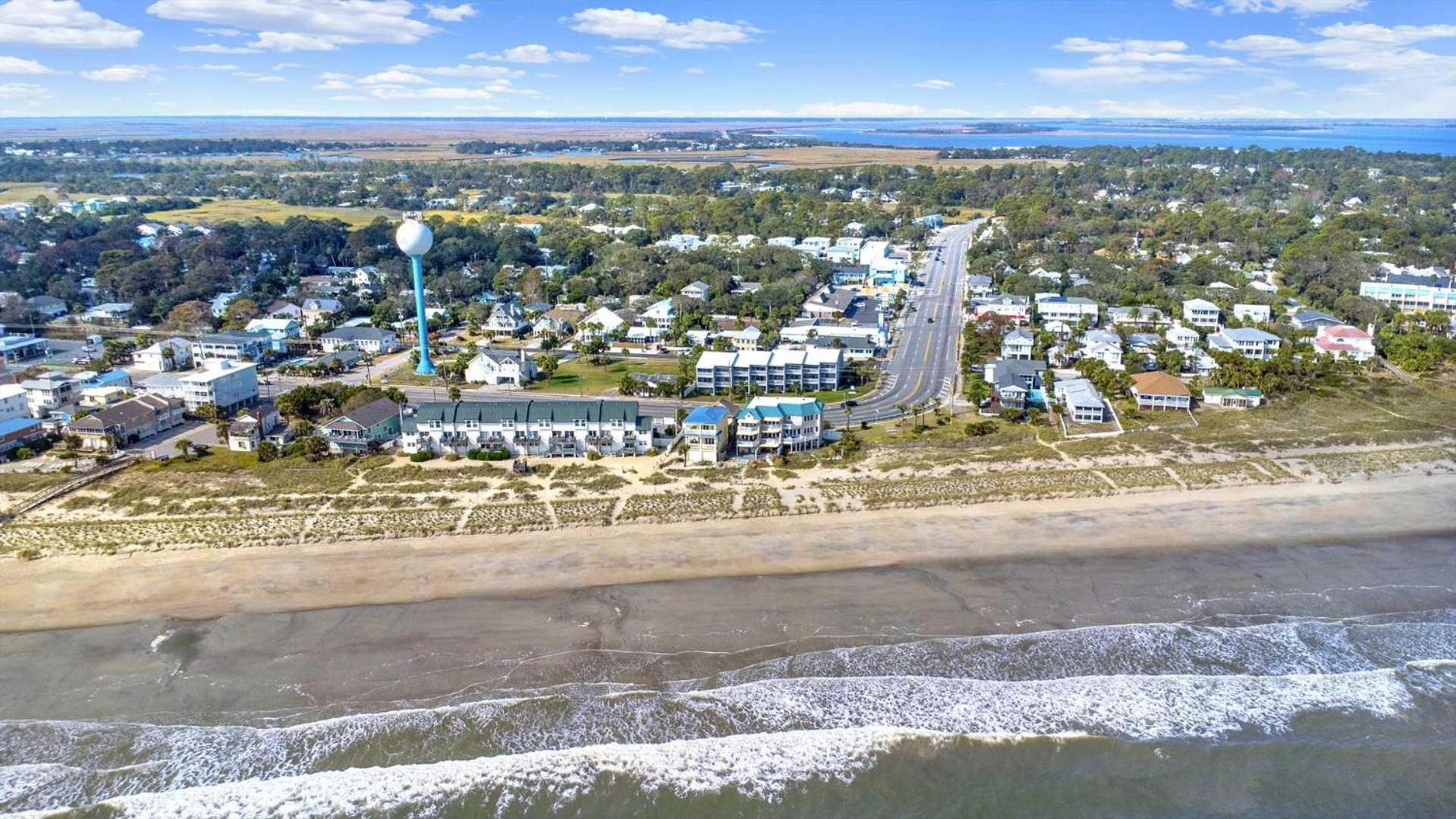 Beach Point Villas Unit E Tybee Island Bagian luar foto